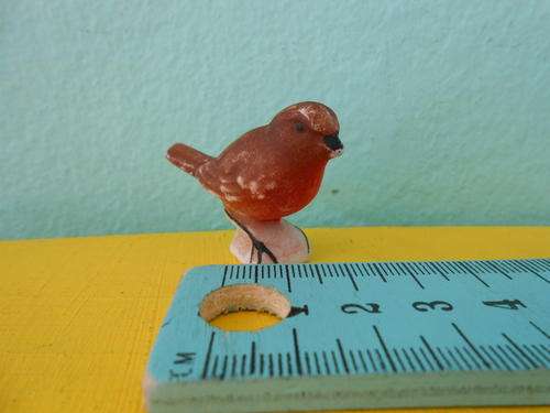 Vintage Printers Tray Ornament: Bird